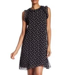 ENTIRE CLOSET NOW $10 PER ITEM! Max Studio black polka dot dress, Size M